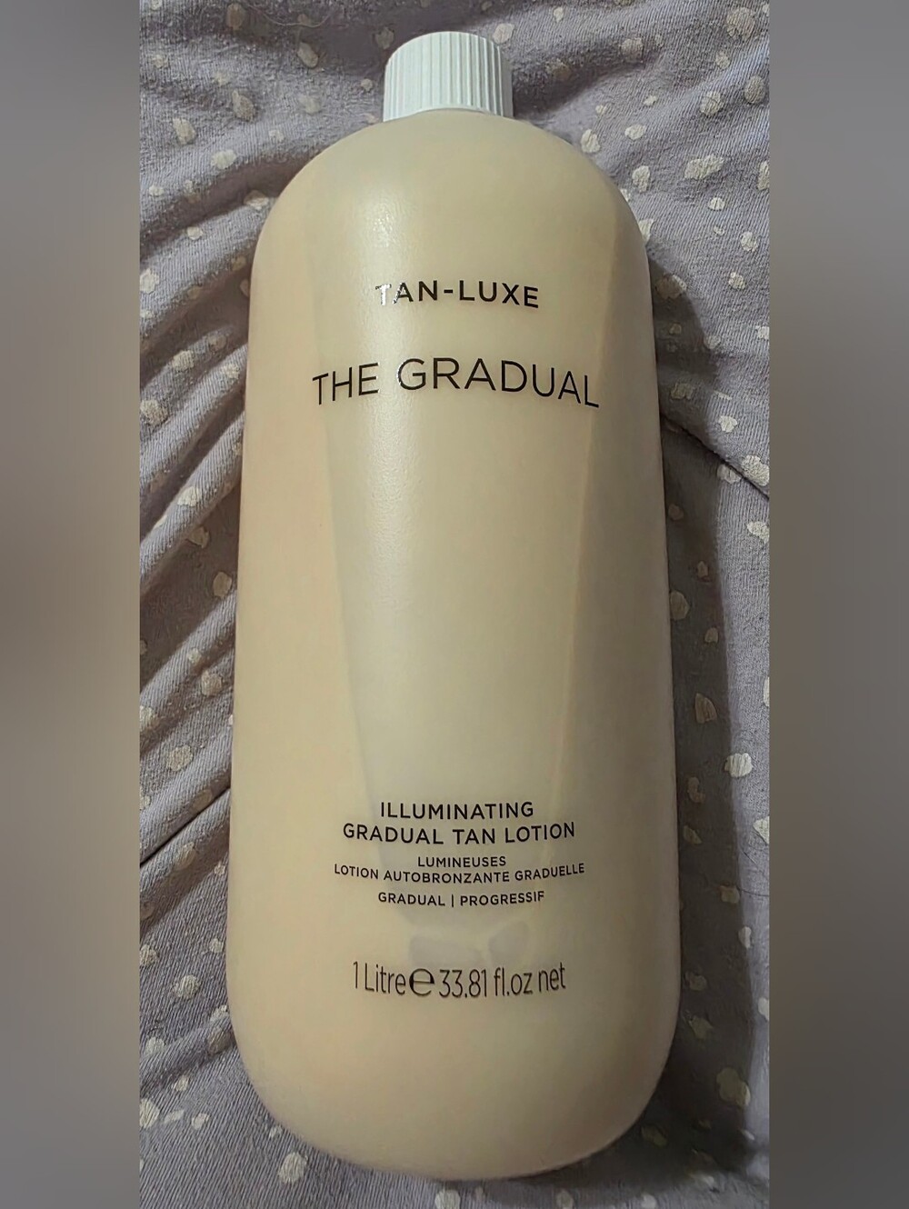 Tan-Luxe Gradual Tan 1 Litre 33.8 fl oz MSRP $136 NWOB